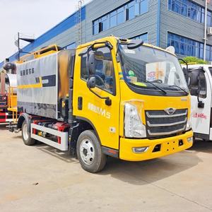 Foton 6 큐빅 자동 아스팔트 분배기 트럭 시립 도로 엔지니어링 포장 - Product Image 3