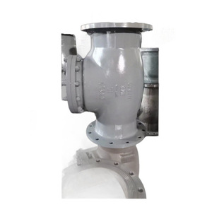 Válvula de Retención de Hierro Dúctil, Estructura de Una Sola Lengüeta, Función de Bloqueo de Flujo Unidireccional, Tipo Recto - Product Image 2