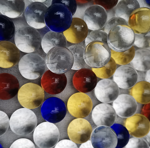 ลูกแก้วคริสตัลสีเหลืองขนาด 14 มม. แบบมีสต็อก ลูกบอลแก้วขัดเงา หินบำบัด ตกแต่ง - Product Image 5