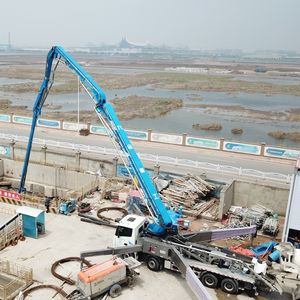 Camion pompe à béton haute pression JIUHE à moteur diesel haute efficacité, engin de chantier, pompe à béton 56m - Product Image 6