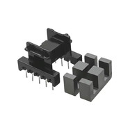 Noyau en ferrite souple Mn-Zn de type EE haute fréquence avec bobine verticale pour transformateur