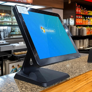 S900c màn hình cảm ứng POS hệ thống bán lẻ tùy chỉnh tiền mặt đăng ký POS Máy kim loại cơ sở với lỗ - Product Image 3
