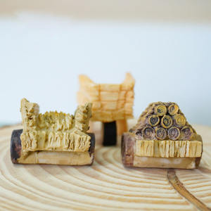 Хит продаж, полимерный мох, микро-ландшафтный орнамент, сочный цветочный горшок, украшение, тачка для дров, тележка для аквариума - Product Image 4