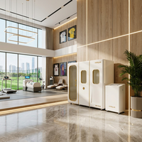 Üçlü Wellness Kokon Spor İyileştirme Odası Soğutma Ekipmanı İyileştirme Alanı için