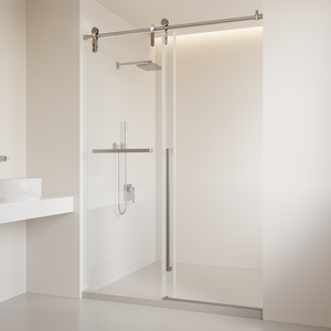 OEM ODM Hotel personalizzato in acciaio inox 304 Bestseller scorrevole in vetro <span class=keywords><strong>Chrom</strong></span> cabina doccia porta involucro buon prezzo di fabbrica - Product Image 6