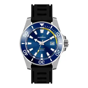 Relógio de mergulho vintage para homens, resistente 500m, bgw9, automático, de mergulho