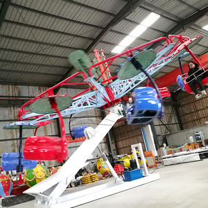 لعبة الكرنفال في الهواء الطلق متعة عادل الجذب متنزه الملاهى مظلي مزدوجة تحلق الاعصار ركوب للبيع - Product Image 5