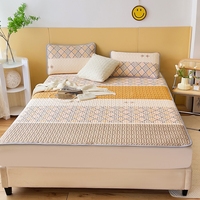 Matelas de couchage d'été Surmatelas en fibre de cellulose régénérée en latex naturel pour la maison Matelas frais