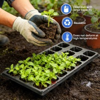 Plateaux de semis à 21 alvéoles pour la germination et la propagation des semis, plateaux de pépinière en gros