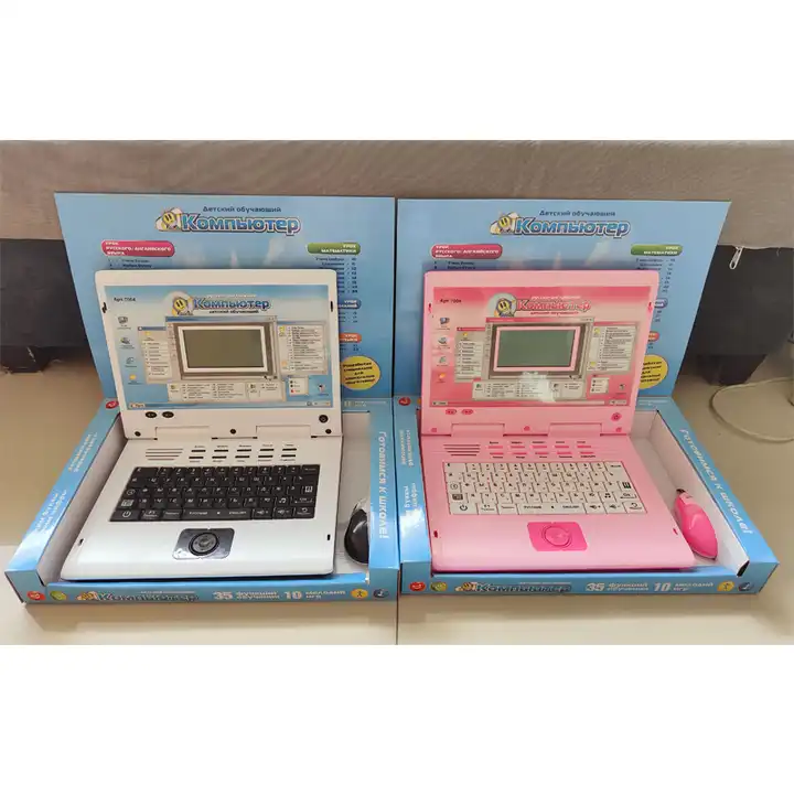 Machine d'apprentissage pour enfant jouet pour ordinateur portable  préscolaire pour garçons et filles de 3,4,5 ans