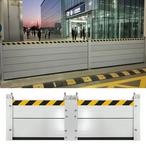Fournitures de sécurité d'urgence Barrière de contrôle de l'eau contre les inondations Panneau de protection murale Baffle Barrière de protection contre les inondations en aluminium pour porte - Product Image 4