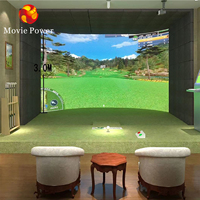 Simulador de Golf 3D para interior, sistema de entrenamiento profesional, a un precio excelente