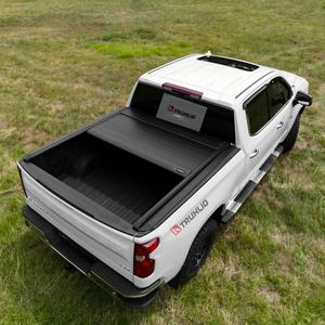 Cubierta de Tonneau retráctil eléctrica, bloqueo de ajuste personalizado para Chevy Silverado/GMC Sierra 2019 de 2025 a 1500 - Product Image 4