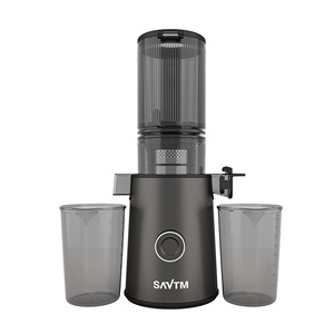 Extractor de Jugos Savtm con Tornillo Vertical, 80 RPM, Capacidad de 400 ml, Patente ZL 2023 2 0538263.2, Enchufe Europeo, Separación de Pulpa y Jugo, Filtro de 0.5 mm - Product Image 1
