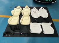 Sièges sport pour Tesla Model 3/Y, décoration intérieure, housses de siège améliorées, modification de la ventilation, sièges de voiture modifiés