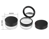 Nouvel arrivage : Étui vide pour fond de teint liquide BB Cushion, blanc/noir, en plastique PVA recyclé, épaisseur 1 mm, personnalisable
