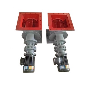 Anti Clog Gate Stainless Steel Pneumatic OEM Adjustable Discharge Industrial Air <b>Dust</b> Cleaning CE Certified 200*200 High Quality - Product Image 4