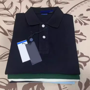Custom High Quality Men's for Polo Shirt Logo Embroidered Tee Shirts for Men Turn-Down Collar Pure