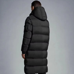 Veste d'<span class=keywords><strong>hiver</strong></span> rembourrée en duvet pour <span class=keywords><strong>homme</strong></span>, imperméable, <span class=keywords><strong>grande</strong></span> <span class=keywords><strong>taille</strong></span>, unisexe, épaisse, style long, brillante, pour l'extérieur, vente en gros - Product Image 1