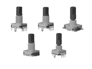 Encodeur rotatif Soundwell EC11 durable avec arbre métallique de 11 mm et douille filetée pour l'audio automobile, la température et les encodeurs Soundwell - Product Image 6