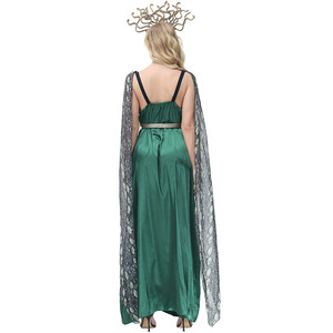 Costume de fête costumée pour femmes, mythologie grecque, reine des Gorgones, avec bandeau serpent TRAD-011 - Product Image 3
