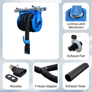 Draagbare Testapparatuur Voor Uitlaatgasafzuigslangreel Voor Voertuigen - Product Image 2