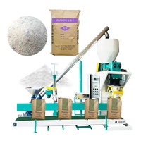 Machine d'emballage de poudre en sachets à ouverture par le haut avec pesage par vis pour l'intégration en ligne de production