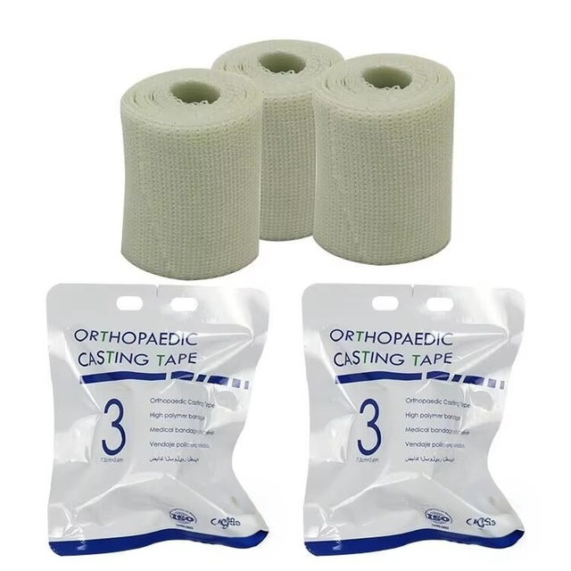 Medco Hot Selling Medical Use Fracture Fixation Splint Bandage Polyester Fiberglass Casting Tape