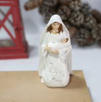 Meilleures ventes : Crèche de Noël et ensemble de la Nativité pour la décoration intérieure d'Halloween, thème de la Nativité familiale, catholique chrétien, écologique