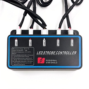 P992 LED kit Car Emergency Flash Advertencia Led Strobe Light Con luces de flash remotas inalámbricas para furgonetas, furgonetas, ambulancias - Product Image 5