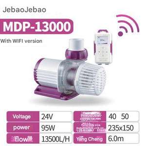 Jiebao MDP Smart WIFI bomba sumergible serie LCD bomba sumergible protección del medio ambiente sala de estar aplicable pecera - Product Image 5