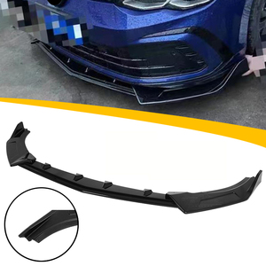 Lèvre avant en fibre de carbone 3 pièces Spoiler avant pare-chocs grattage garde lèvres avant séparateurs pour VW <span class=keywords><strong>Volkswagen</strong></span> <span class=keywords><strong>Golf</strong></span> 8 MK8 <span class=keywords><strong>R</strong></span> Line - Product Image 1