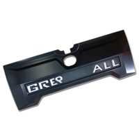 Panneau de garniture de hayon noir brillant avec inscription GREATWALL pour GWM Poer Cannon Pickup, vente directe d'usine