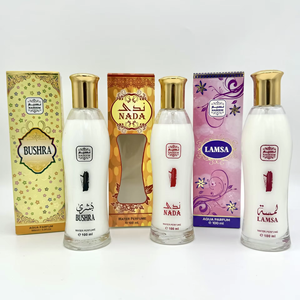 Rosa 100Ml Sin alcohol Árabe Perfumes originales Leche Cereza Incienso Parfums Dubai Body Mist Spray Agua Perfume árabe - Product Image 1