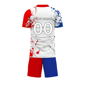 Ensemble de t-shirts de football personnalisés, impression multicolore, nom de l'équipe disponible - Product Image 4