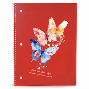 Bán buôn mềm nhựa PP bìa A4 bìa cứng xoắn ốc máy tính xách tay A5 Nhật ký da máy tính xách tay Tạp Chí sketchbooks trường máy tính xách tay - Product Image 3