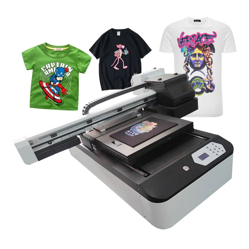 China diy t shirt garment digital sublimation a4 uv dual station wide format flatbed type a2 a1 dtg printer price south africa