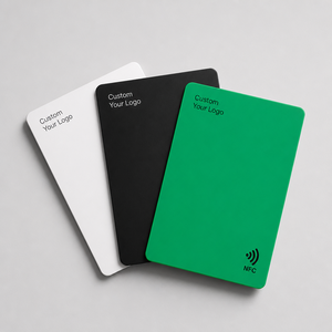 Tarjeta <span class=keywords><strong>de</strong></span> Visita Inteligente RFID <span class=keywords><strong>de</strong></span> 13.56MHz, Tarjeta NFC <span class=keywords><strong>de</strong></span> PVC Programable, Grabable, Tarjeta <span class=keywords><strong>de</strong></span> Reseñas en Redes Sociales con Código <span class=keywords><strong>QR</strong></span> - Product Image 4