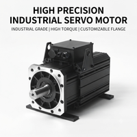 Moteur Servomoteur Triphasé AC à Couple Élevé 220mm 380V 10.5KW 1500RPM Efficacité IE3 Montage sur Bride Étanche