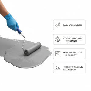 Revêtement imperméable en polyuréthane 1K à base d'eau |   Membrane flexible pour toiture en béton et en métal (non destinée au bois) - Product Image 1