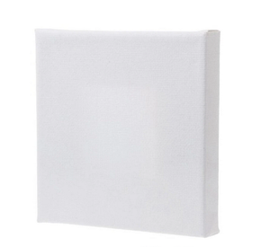<span class=keywords><strong>Tela</strong></span> per Pittura a Olio in Cotone e Poliestere Bianca 20x20cm <span class=keywords><strong>con</strong></span> Telaio in Legno per Stampa UV/Digitale - Product Image 4