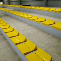 Sièges de chaise de stade en plastique bon marché banquette ZS-DKB-P ACT SIEGES