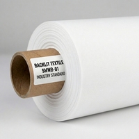 Textile souple 180 g/m² pour sublimation par transfert thermique, sans plis, certifié FR B1, pour bannières d'exposition
