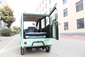 Haibao ใหม่รถตุ๊กตุ๊กไฟฟ้ารถสามล้อไฟฟ้าพร้อมห้องโดยสาร 3 ล้อ e-Rickshaw รับผู้โดยสารได้มากที่สุด 5-6 คน - Product Image 3