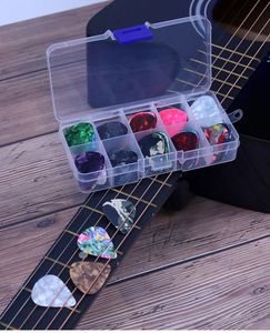 Plectres de <span class=keywords><strong>guitare</strong></span> 100 pièces/boîte 0,96 mm en celluloïd avec boîte de rangement - Product Image 3