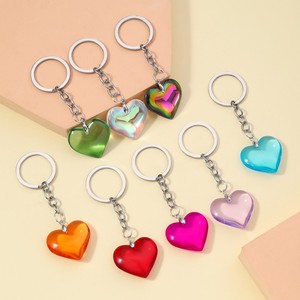Wholesale Hot and Cute 3d Cyrstal Key Chain Diamond Keyring Various Colors