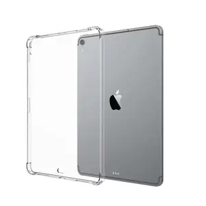 Capa transparente à prova de choque, para apple ipad air mini 12345 pro para samsung tab t290 t510 t860 t870 t970 para huawei mate pad