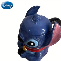 Lilo & Stitch Tasse à café en céramique sculptée en 3D Accessoires de cuisine officiels Disney Verres à collectionner pour la cuisine à domicile