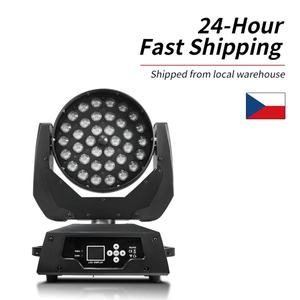 AICPOSE 36PCS 15w RGBW UV 6en1 Luz de Cabeza Móvil con Zoom para Club, Fiesta, Evento, Escenario, Luz LED de Cabeza Móvil Tipo Ojo de Abeja - Product Image 1