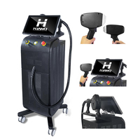 Machine à diode laser haute puissance 1064nm 755nm 808nm Ice Platinum XL pour l'épilation, modèle HUAMEI DL2005, fixe